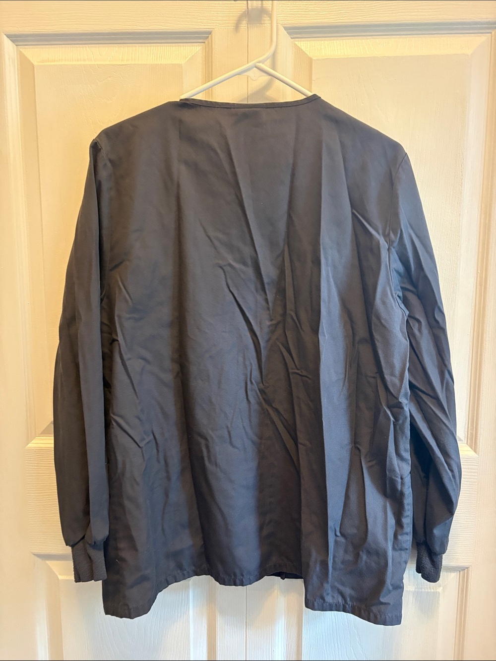 Women's Grey Geisinger Embroidered Medical Scrub Jacket - Picture 10 of 10